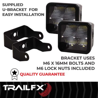 Picture of TrailFX Driving Light - 2X2CFBKPR