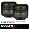 Picture of TrailFX Driving Light - 2X2CFBKPR