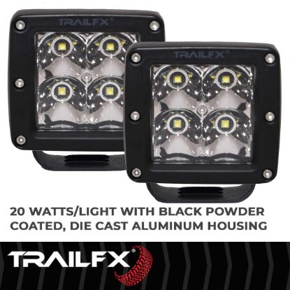 Picture of TrailFX Driving Light - 2X2CSPPR