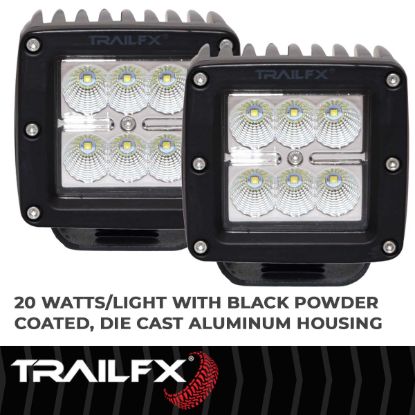 Picture of TrailFX Driving Light - 3X2CFPR