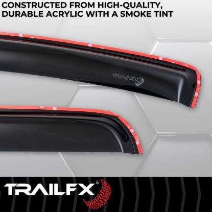 Picture of TrailFX Side Window Deflector - 4056IC