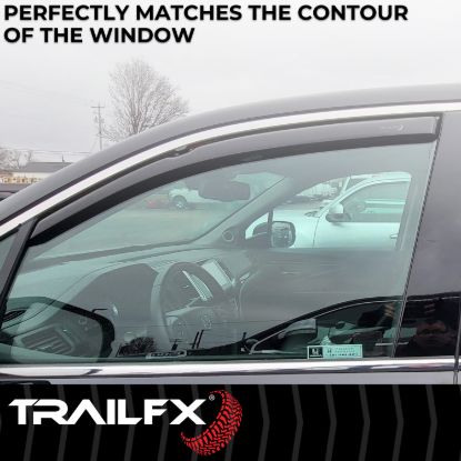 Picture of TrailFX Side Window Deflector - 4276IC