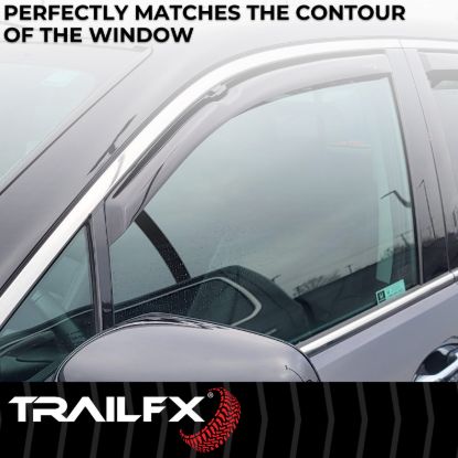 Picture of TrailFX Side Window Deflector - 4355IC