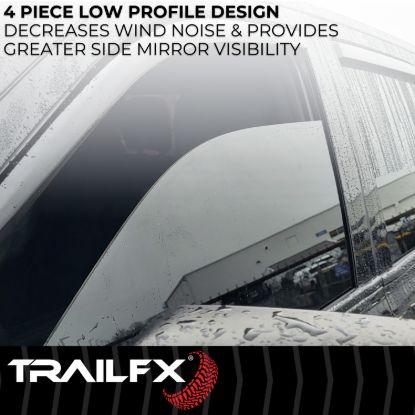 Picture of TrailFX Side Window Deflector - 4811IC
