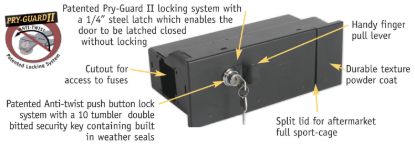 Picture of Tuffy Security Products Glove Box - 108-01