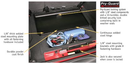 Picture of Tuffy Security Products Floor Storage Compartment Lid - 143-01