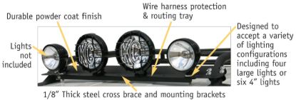 Picture of Tuffy Security Products Light Bar Mounting Kit - 147-01