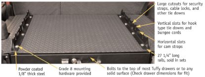 Picture of Tuffy Security Products Tie Down Anchor Plate - 158-01