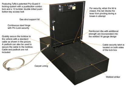 Picture of Tuffy Security Products Vehicle Safe - 253-01