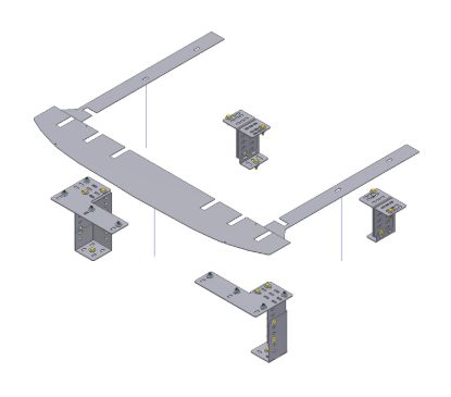 Picture of Tuffy Security Products Cargo Box Trunk Bracket - 367-01