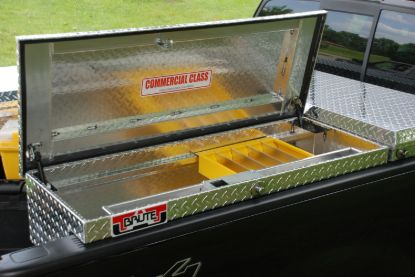 Picture of Unique Truck Accessories Truck Bed Side Rail Tool Box - RB180-1
