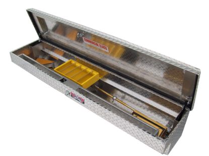 Picture of Unique Truck Accessories Truck Bed Side Rail Tool Box - RB172