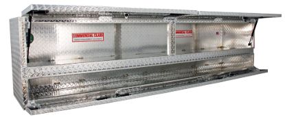 Picture of Unique Truck Accessories Truck Bed Side Rail Tool Box - TB400-96D