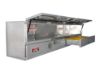 Picture of Unique Truck Accessories Truck Bed Side Rail Tool Box - TB400-96D-BD