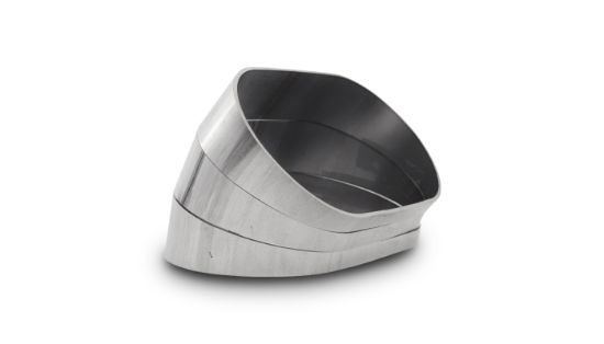 Picture of 45 Degree Vertical Plane Oval Pie Cuts