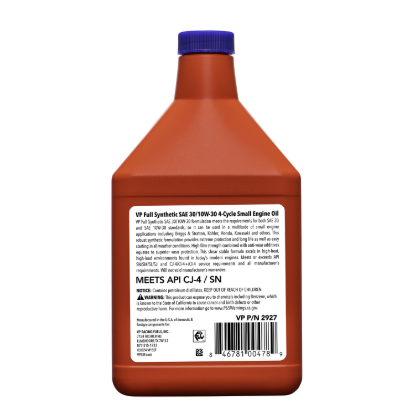 Picture of VP Racing Fuels Engine Oil - 2927