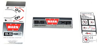 Picture of Warn Winch Label - 68614