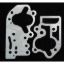 FIBER OIL PUMP GSKET SET-S&S EVO '92-UP W6699