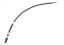CABLE, BLACK VINYL, TACHOMETER