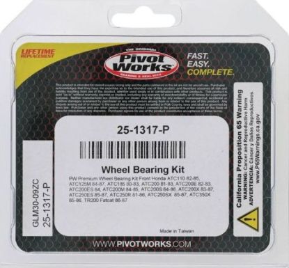 PIVOT WORKS WHEEL BEARING KIT PREMIUM BEARINGS