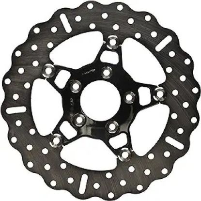 EBC POLISHED STAINLESS CONTOUR FLOATING DISC FOR HD