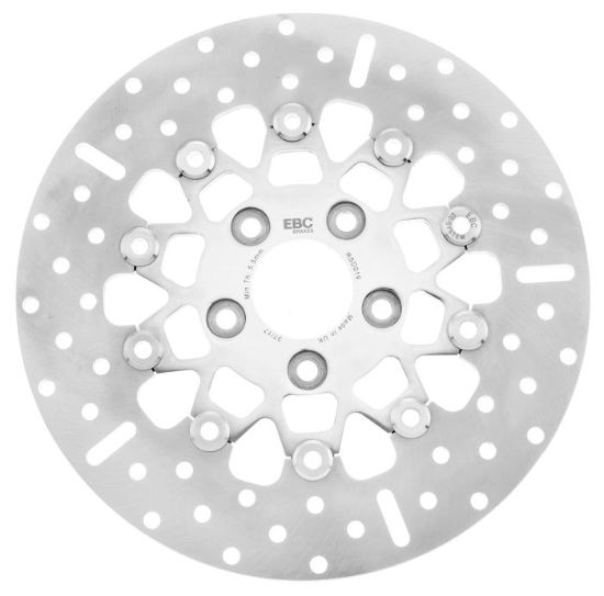 EBC POLISHED STAINLESS FLOATING DISC FOR HD