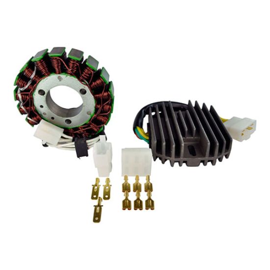 RMSTATOR KIT GENERATOR STATOR + VOLTAGE REGULATOR RECTIFIER