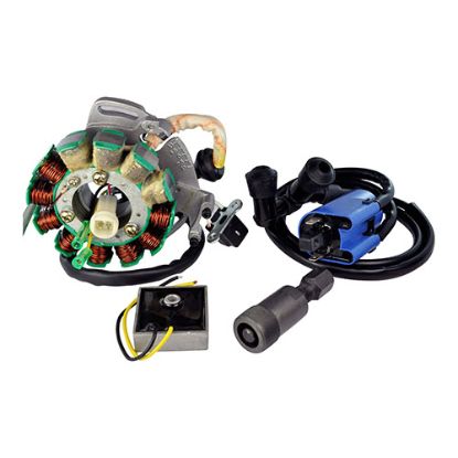 RMSTATOR KIT STATOR 200 W + REG REC + IGN COIL + PULLER