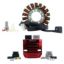 STATOR + RED ALUMINUM MOSFET REGULATOR