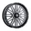 ITP MOMENTUM WHEEL GLOSS BLACK/MILLED - 24" X 6.5", 4/156