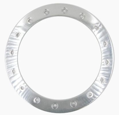 12" POLISHED BL RING 16 HOLE 8MM