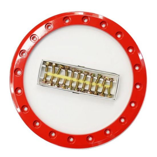 14" RED BL RING 20 HOLE RING 12MM
