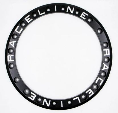 15" BLACK BL RING 20 HOLE W/RACELINE LOGO 16MM