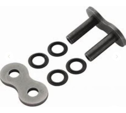 D.I.D CONN LINK 520VX3 S&S ZJ PRESS FIT RIVET TYPE SILVER
