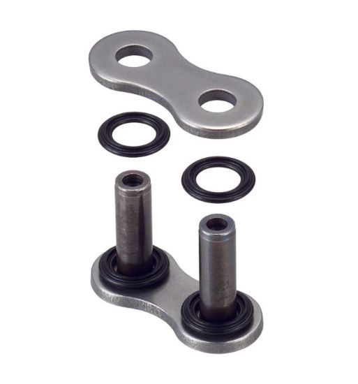 D.I.D CONN LINK 530ZVM-X S&S ZJ PRESS FIT RIVET TYPE SILVER