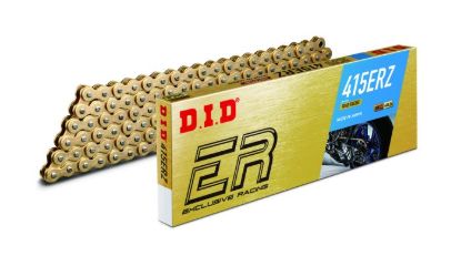 D.I.D NON-SEALED CHAIN 415ERZ GOLD 144ZB