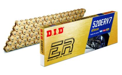 D.I.D X-RING CHAIN 520ERV7 GOLD 114ZB