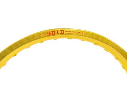 D.I.D RIM 19X2.15 STX YELLOW SUZUKI