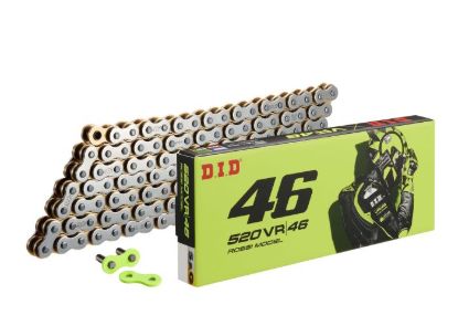 D.I.D X-RING CHAIN 520VR46 S&G 114ZB