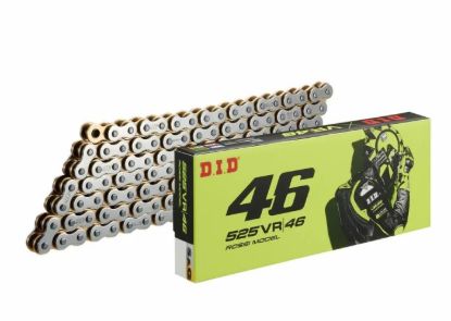 D.I.D X-RING CHAIN 525VR46 S&G 126ZB