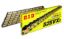 D.I.D X-RING CHAIN 525VX3 GOLD & BLACK 114ZB