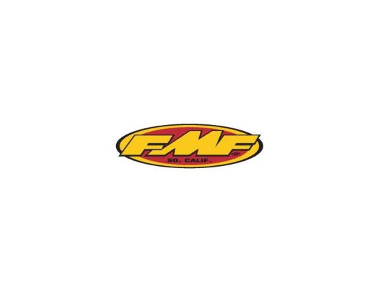 FMF 5" JERSEY STKR (YEL/RED) (INDIVIDUAL)