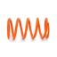EPI SECONDARY CLUTCH SPRING - ORANGE