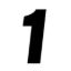 FX 2015 NUMBERS STANDARD 8" BLACK 1