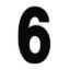FX 2015 NUMBERS STANDARD 8" BLACK 6