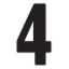 FX 2015 NUMBERS PRO 4" BLACK 4