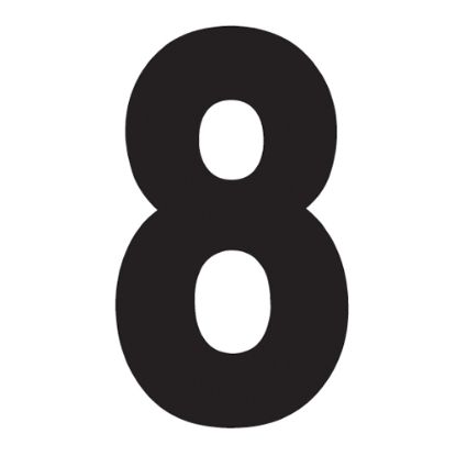 FX 2015 NUMBERS PRO 4" BLACK 8