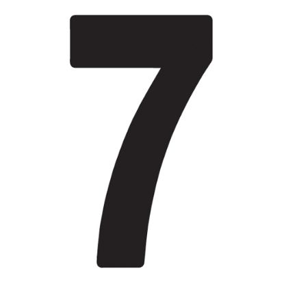 FX 2015 NUMBERS PRO 4" BLACK 7