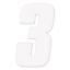 FX 2015 NUMBERS FACTORY 4" WHITE 3