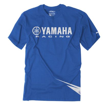 FACTORY EFFEX YAMAHA RACING STROBE T- SHIRT / BLUE (L)